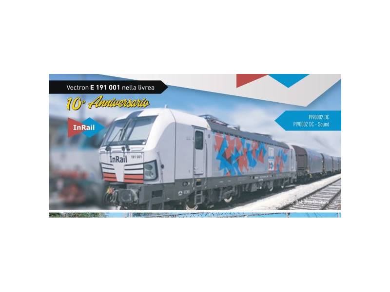 LS MODEL PI 90002DS LOCOMOTIVA VECTRON IN RAIL E193.001 DIGITAL SOUND