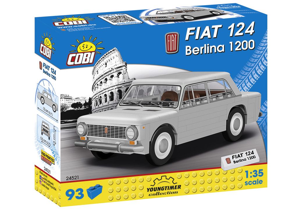 COBI 095386  FIAT 124 BERLINA  1200