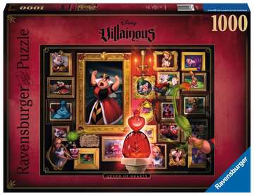 RAVENSBURGER 15026 PUZZLE DA 1000 PZ. VILLAINOUS QUEEN OF HEARTS