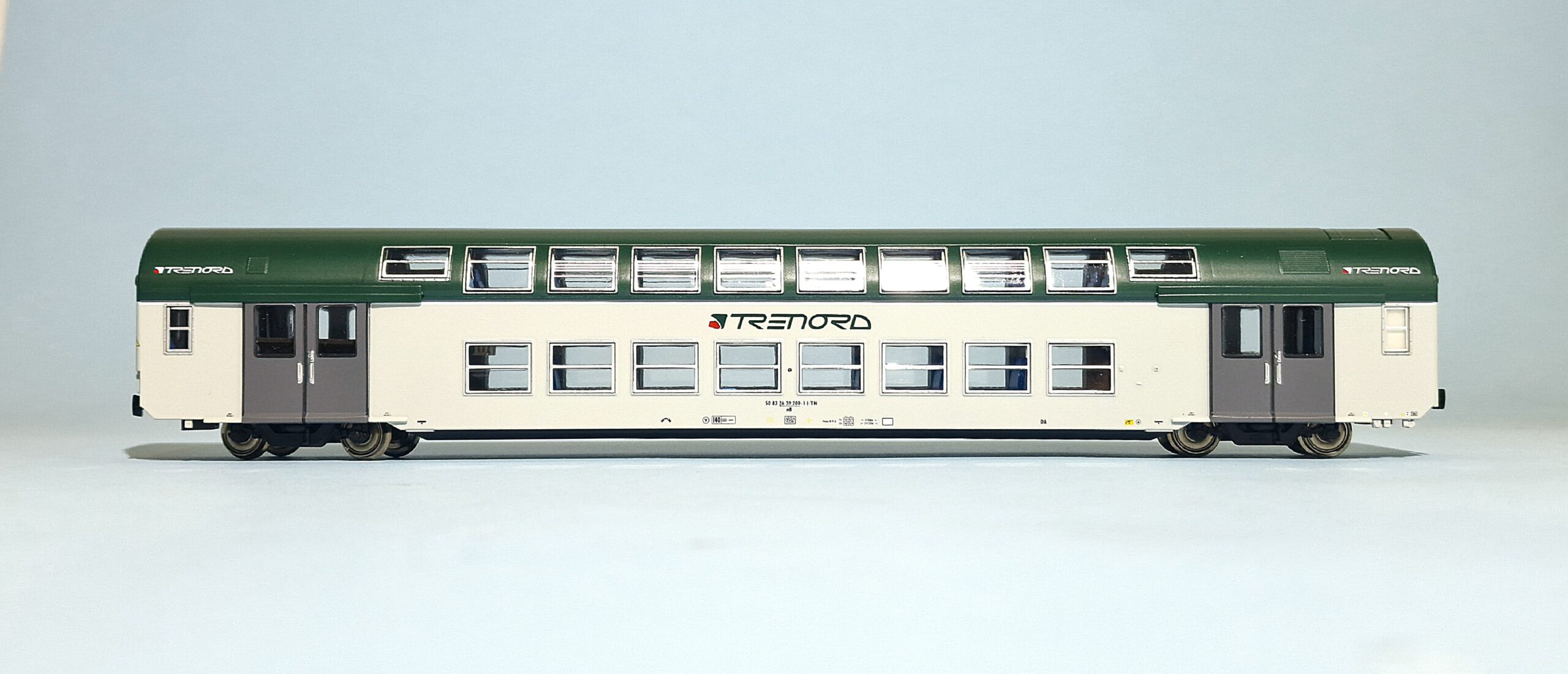 VITRAINS 3439 CARROZZA 2 PIANI TRENORD DI 2^ CLASSE