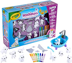 CRAYOLA 747461 WASHIMALS SUPER SET & COSTUMES