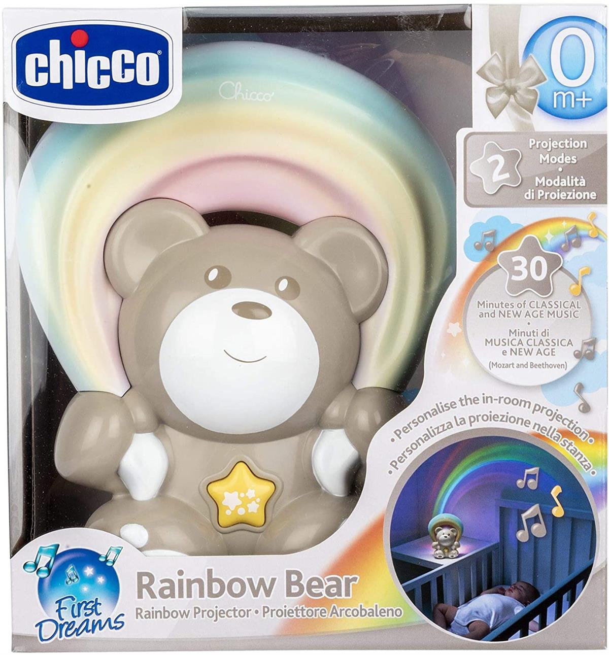 CHICCO 10474 ORSETTO ARCOBALENO NEUTRO