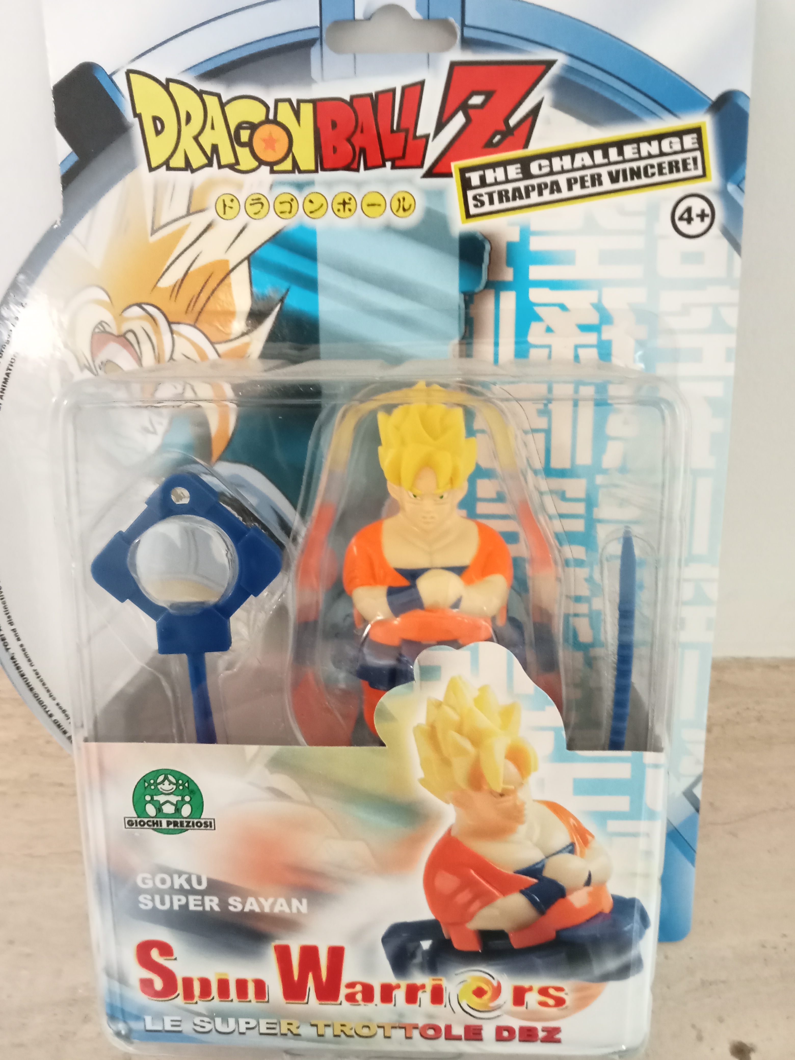 GIOCHI PREZIOSI 00443 DRAGON BALL GOKU SUPER SAYAN SPIN WARRIORS