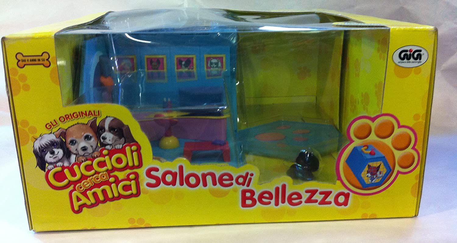 GIOCHI PREZIOSI 00857 CUCCIOLI CERCA AMICI SALONE DI BELLEZZA CON 1 CUCCIOLO