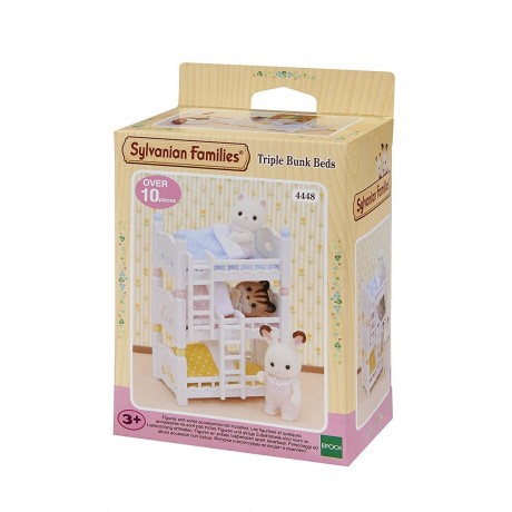 SYLVANIAN FAMILIES 4448 LETTO A CASTELLO TRIPLO