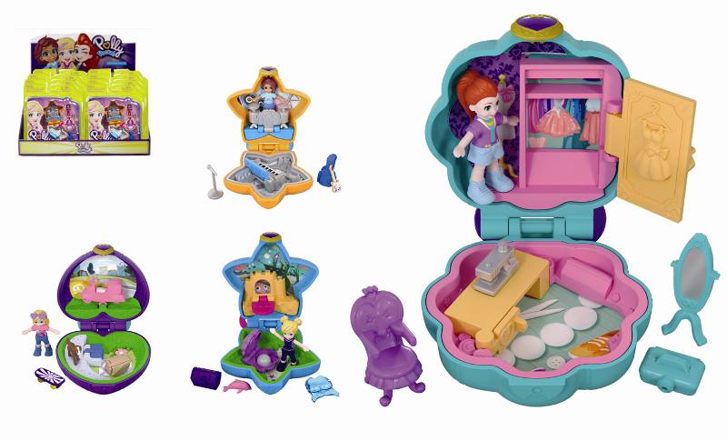 MATTEL GCD62 POLLY POCKET POSTICINI TASCABILI