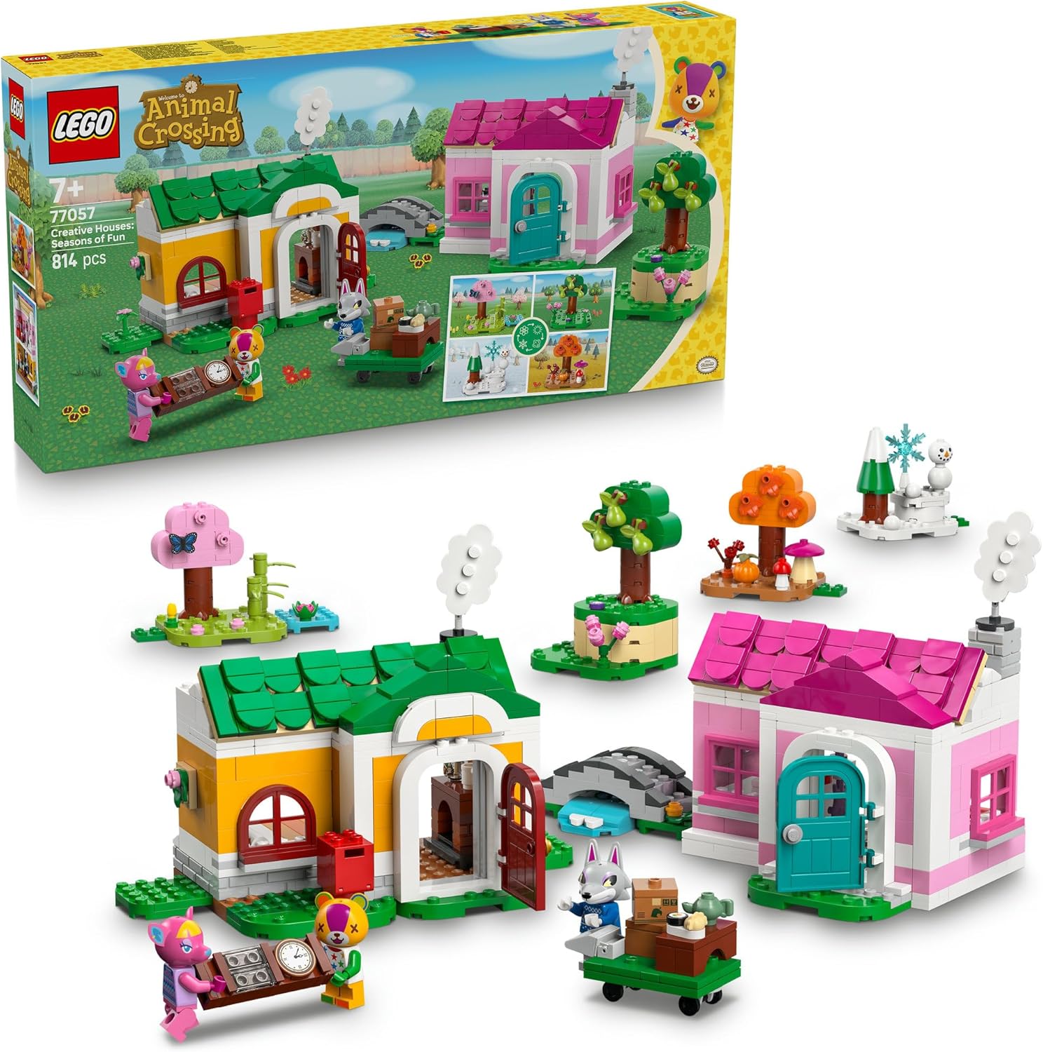 LEGO 77057 CASE CREATIVE LE QUATTRO STAGIONI ANIMLA CROSSING