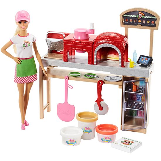 MATTEL FHR09 BARBIE PIZZA CHEF PLAYSET