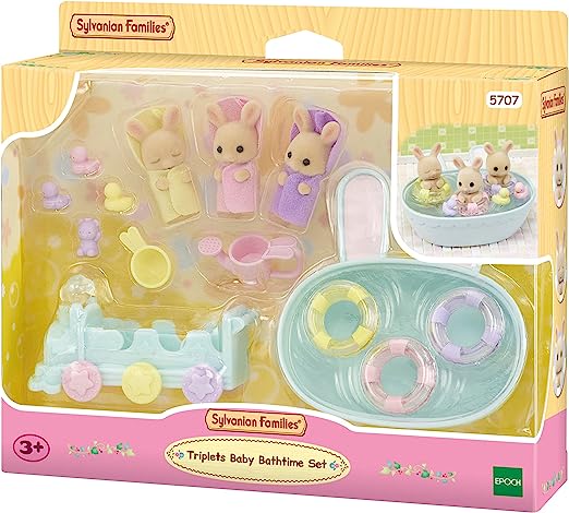 SYLVANIAN FAMILIES 5707 SET BAGNETTO DEI TRIGEMINI