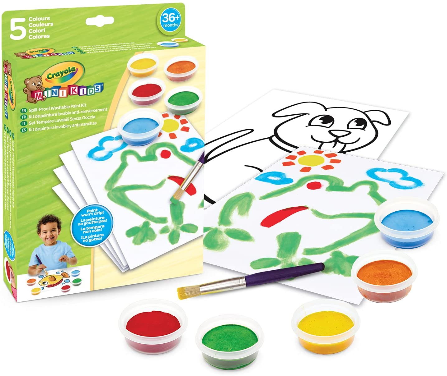 CRAYOLA 811483 SET PITTURA & RIPITTURA