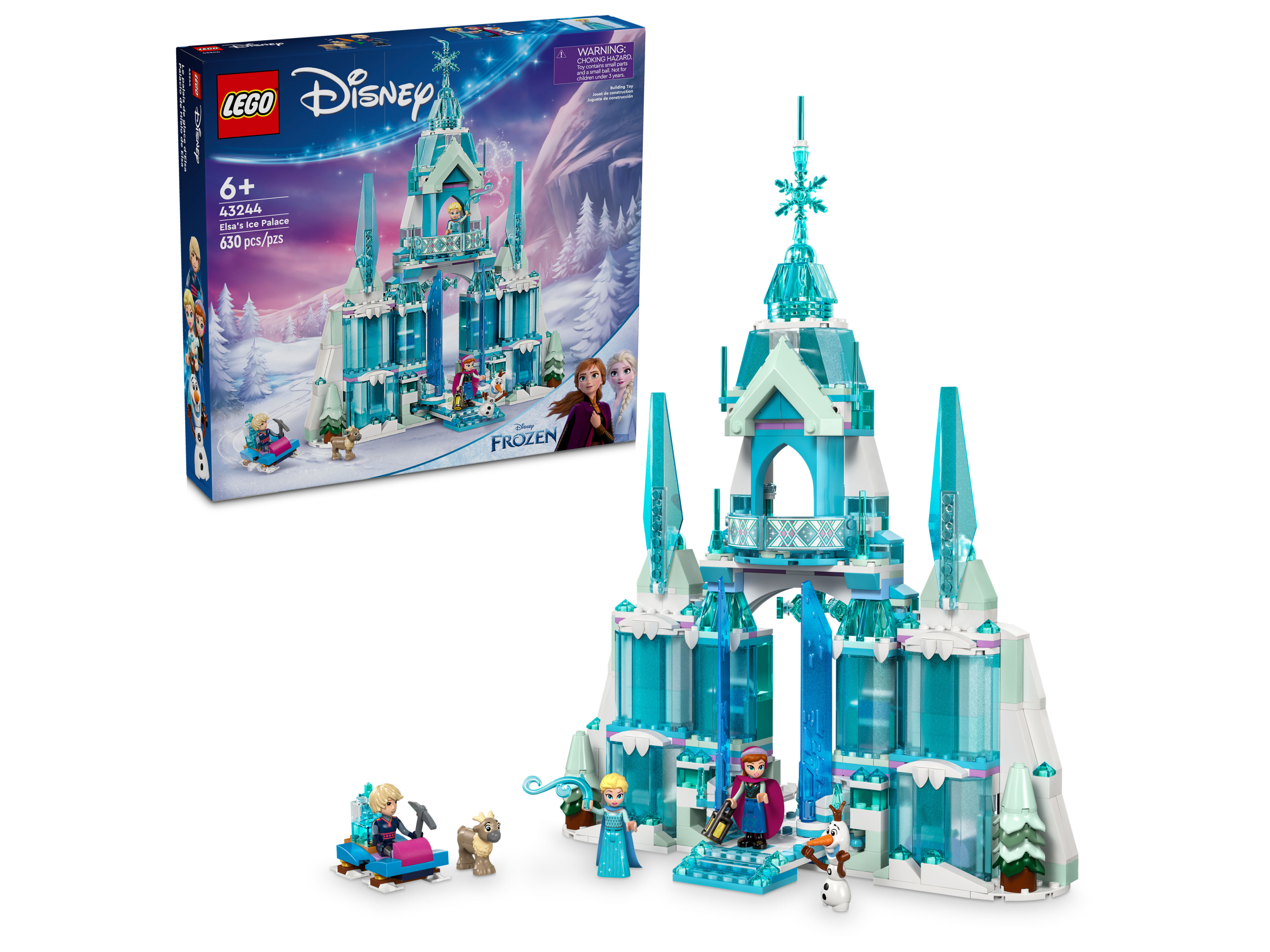 LEGO 43244 IL PALAZZO DI GHIACCIO DI ELSA DISNEY