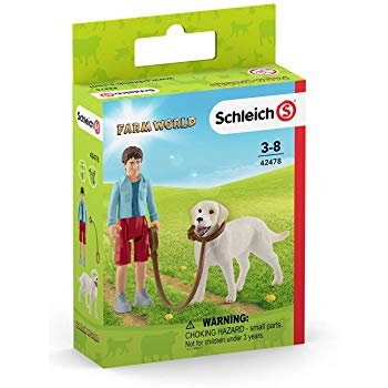 SCHLEICH 2542478 PASSEGGIATA CON LABRADOR RETRIEVER