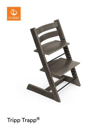 STOKKE TRIPP TRAPP seggiolone HAZY GREY 100126