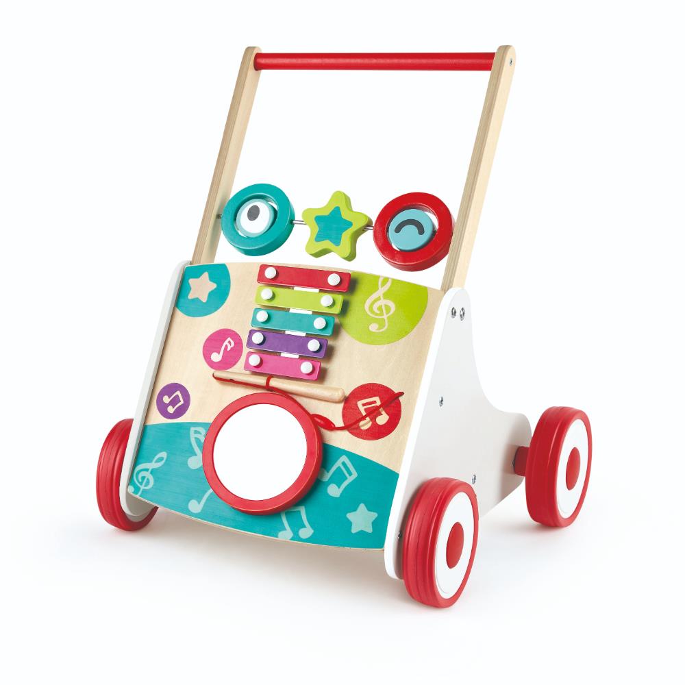 HAPE E0393 IL MIO PRIMO CARRETTINO MUSICALE