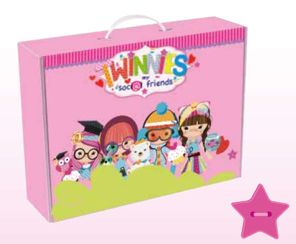 GIOCHI PREZIOSI TNN08000 TWINNIES VALIGETTA DE LUXE