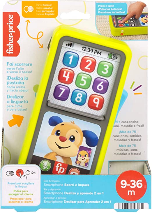 FISHER PRICE HNL45 SMARTPHONE SCORRI E IMPARA