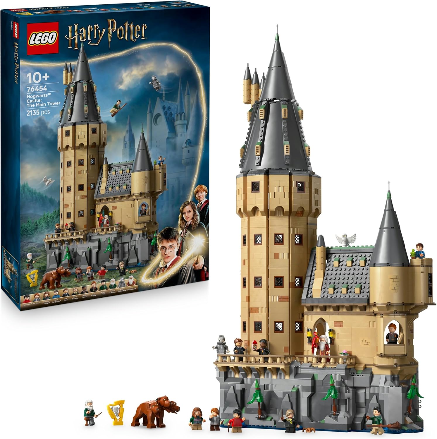 LEGO 76454 CASTELLO DI HOGWARTS TORRE DELLA GRANDE SCALINATA PRINCIPALE HARRY POTTER