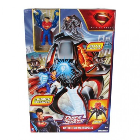 MATTEL Y0821 SUPERMAN BATTAGLIA PER METROPOLIS