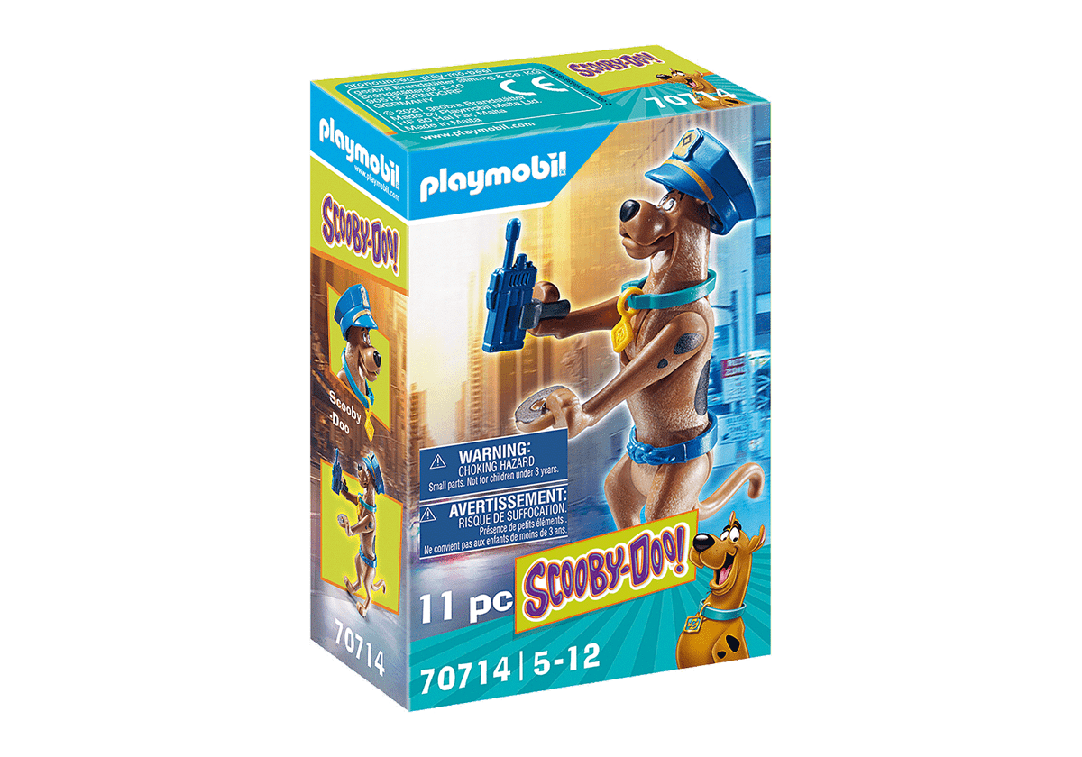 PLAYMOBIL 70714 SCOOBY DOOD SCOOBY POLIZIOTTO