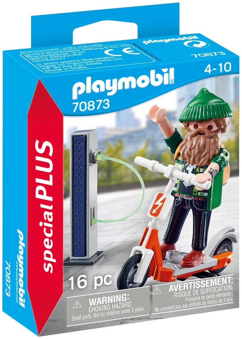 PLAYMOBIL 70873 HIPSTER CON E-SCOOTER