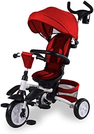 BIEMME 1502R TRICICLO ELITE PIEGHEVOEL ROSSO