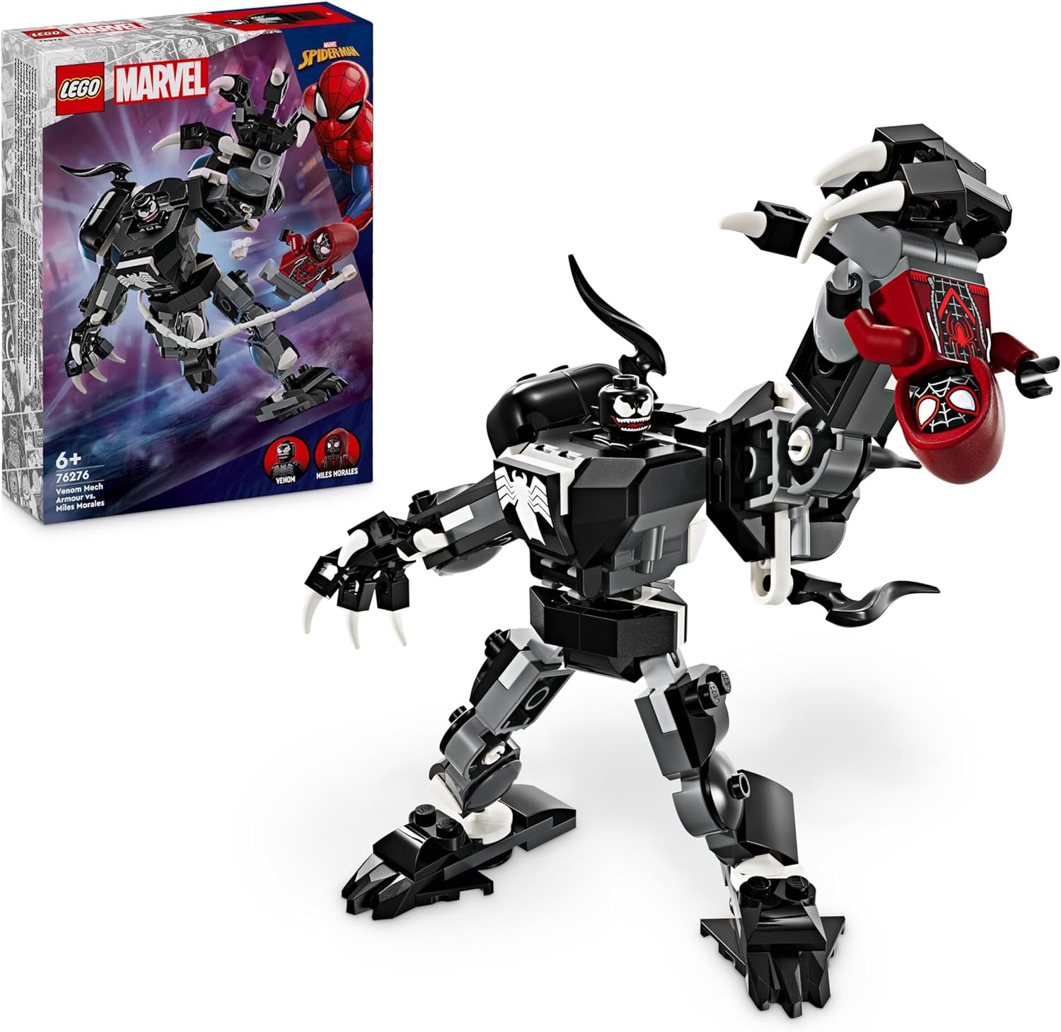 LEGO 76276 MECH DI VENOM VS MILES MORALES SPIDERMAN