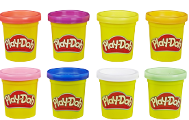 PLAYDOH E5044EU4 PLAYDOH 8 VASETTI ASSORTITI