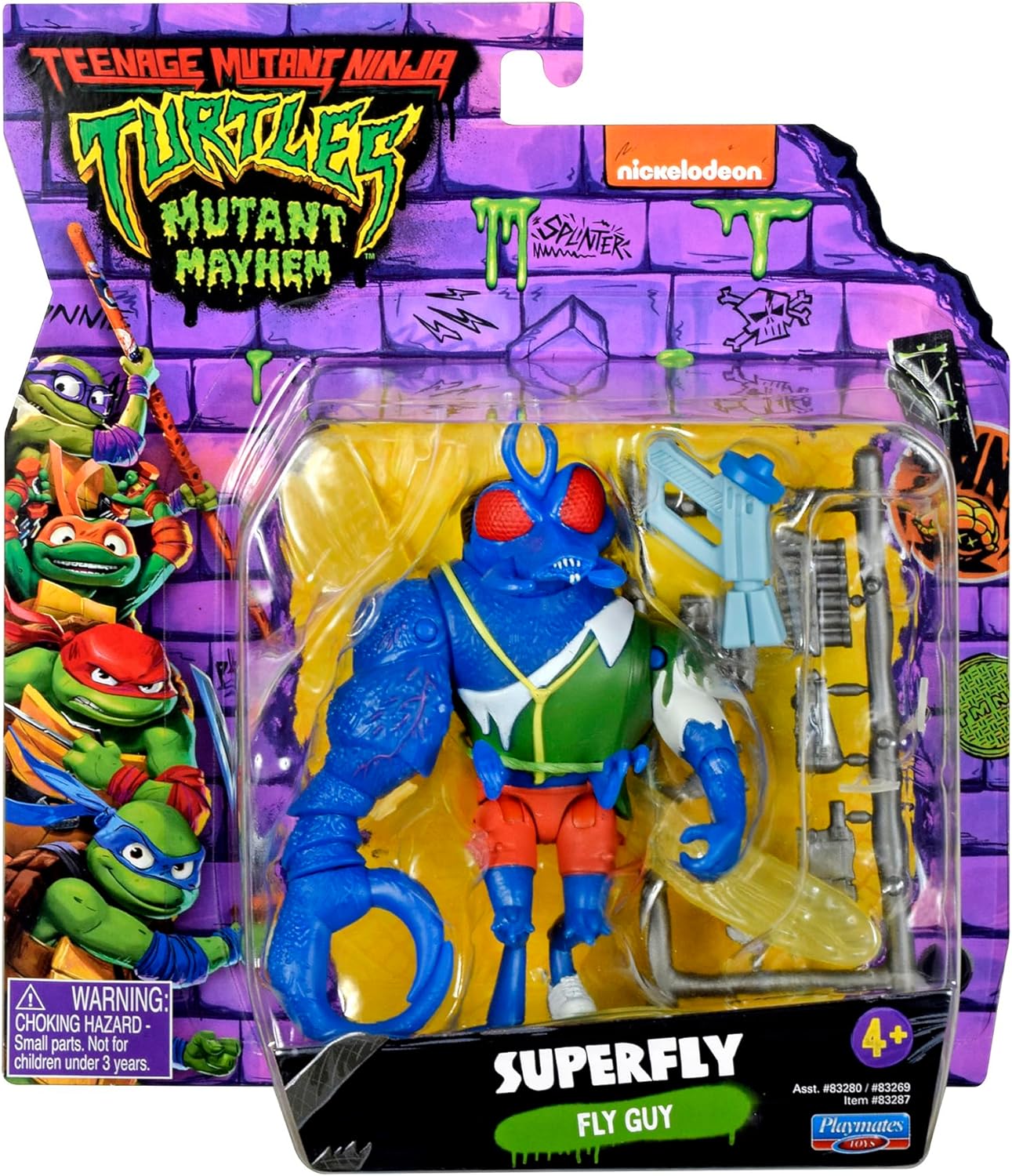 GIOCHI PREZIOSI 83287 TURLTES MUTANT NINJA SUPERFLY