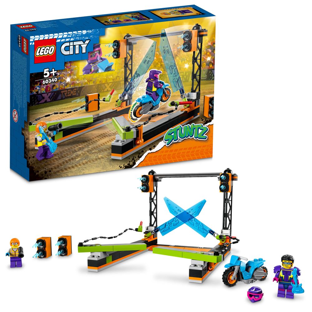 LEGO 60340 SFIDA ACROBATICA DELLE LAME CITY STUNTZ