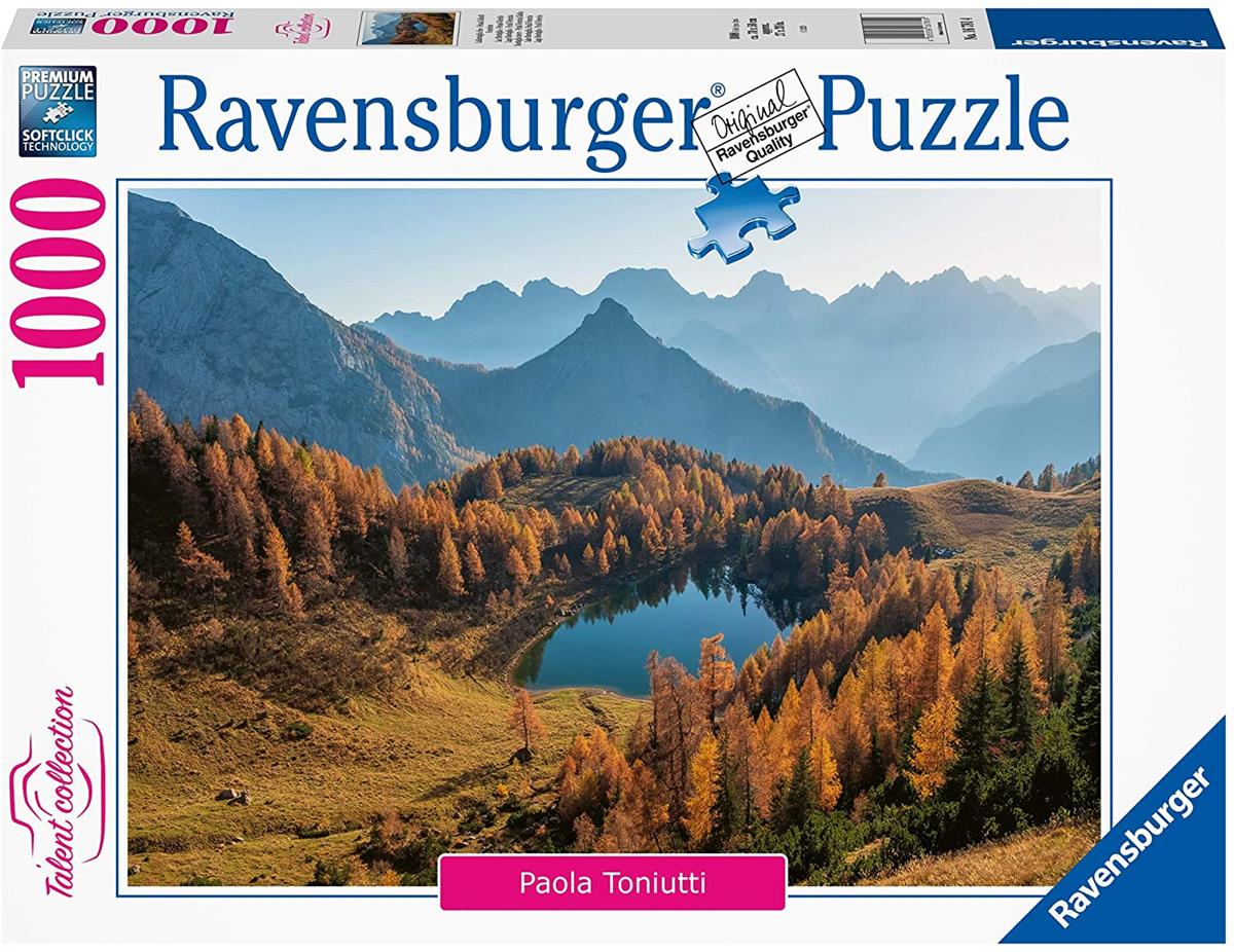 RAVENSBURGER 16781 PUZZLE DA 1000 PZ. LAGO BORDAGLIA FRIULI VENEZIA GIULIA