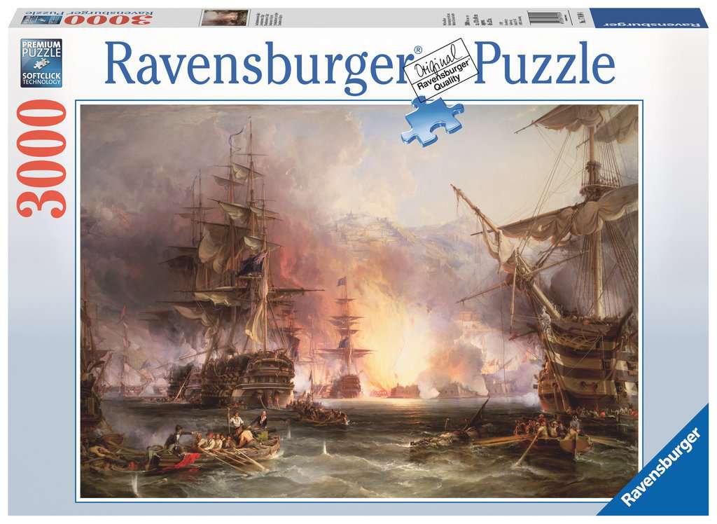 RAVENSBURGER 17010 PUZZLE DA 3000 PZ. IL BOMBARDAMENTO DI ALGERI