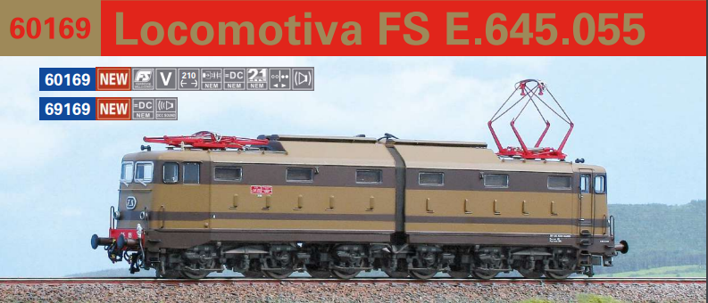 ACME 60169 LOCOMOTIVA  FS E645.055