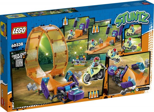 LEGO 60338 GIRO DELLA MORTE DELLO SCIMPANZE' CITY STUNTZ