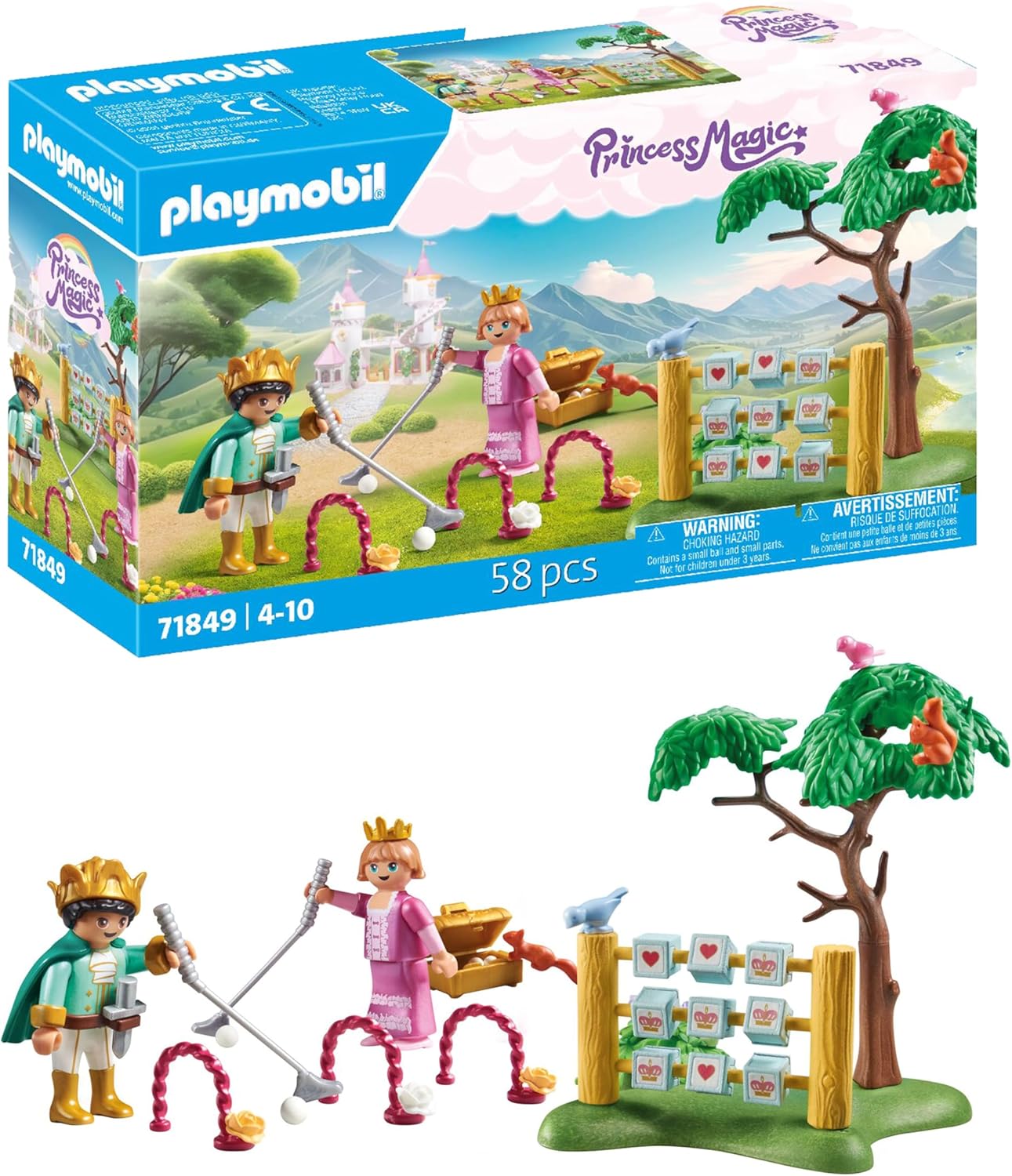 PLAYMOBIL 71849 GIARDINO CON GIOCHI E PRINCIPINI