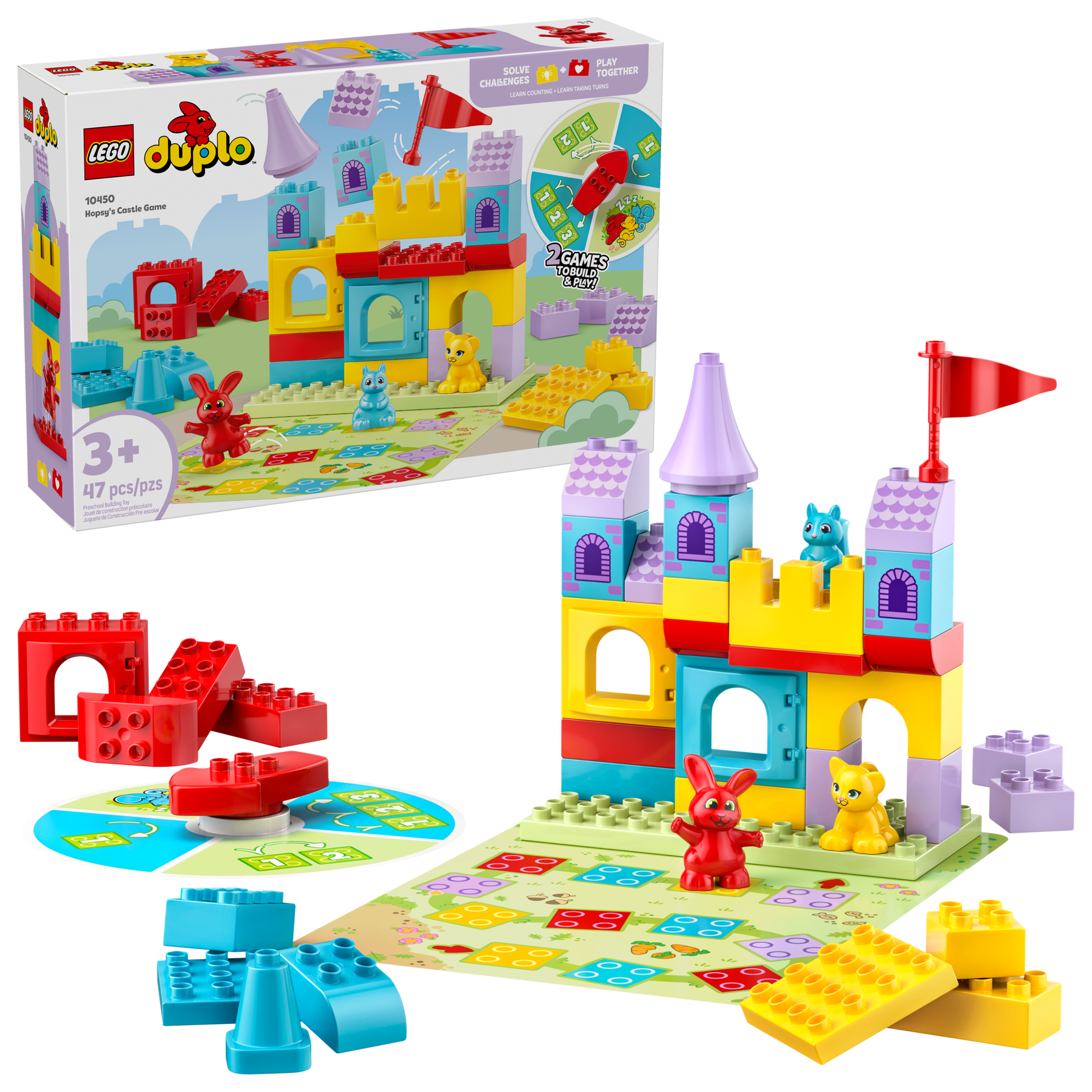 LEGO 10450 GIOCO AL CASTELLO CON SALTERELLO DUPLO