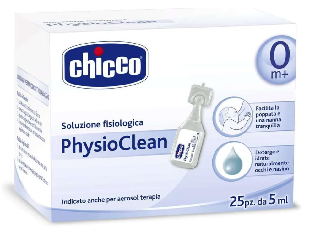 CHICCO B10171 SOLUZIONE FISIOLOGICA 25pz 5ml