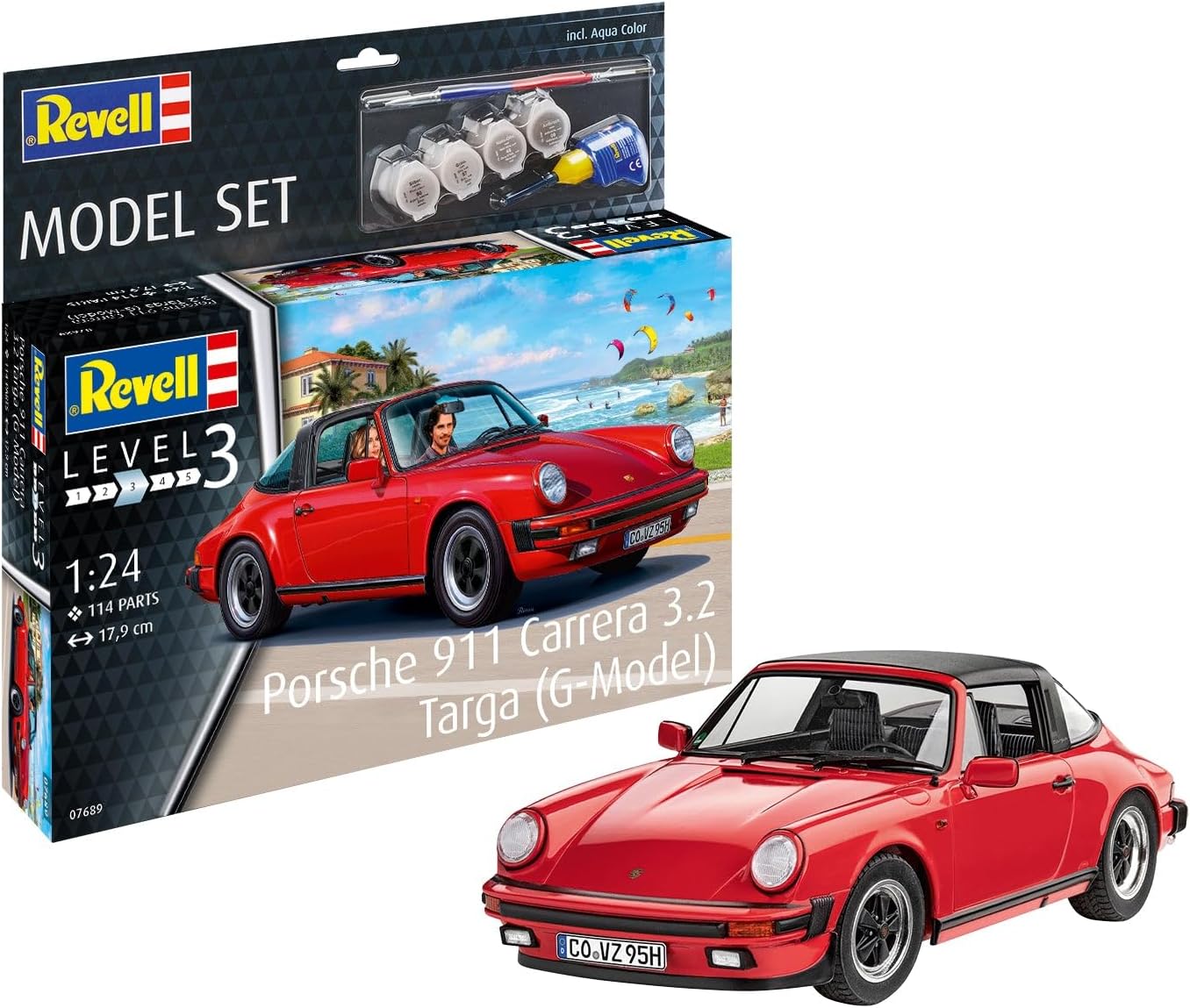 REVELL 67689 KIT DI MONTAGGIO  PORSCHE 911 CARRERA SCALA 1/24