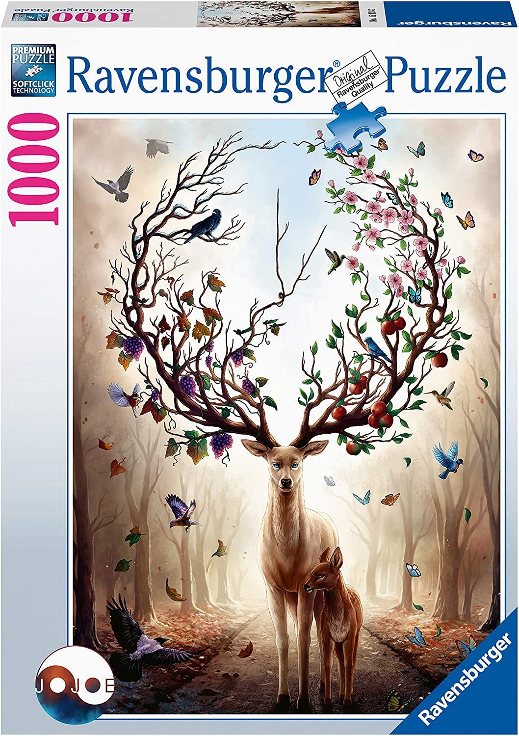 RAVENSBURGER 15018 PUZZLE DA 1000 PZ. CERVO MAGICO