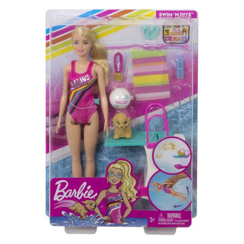 MATTEL GHK23 BARBIE NUOTATRICE