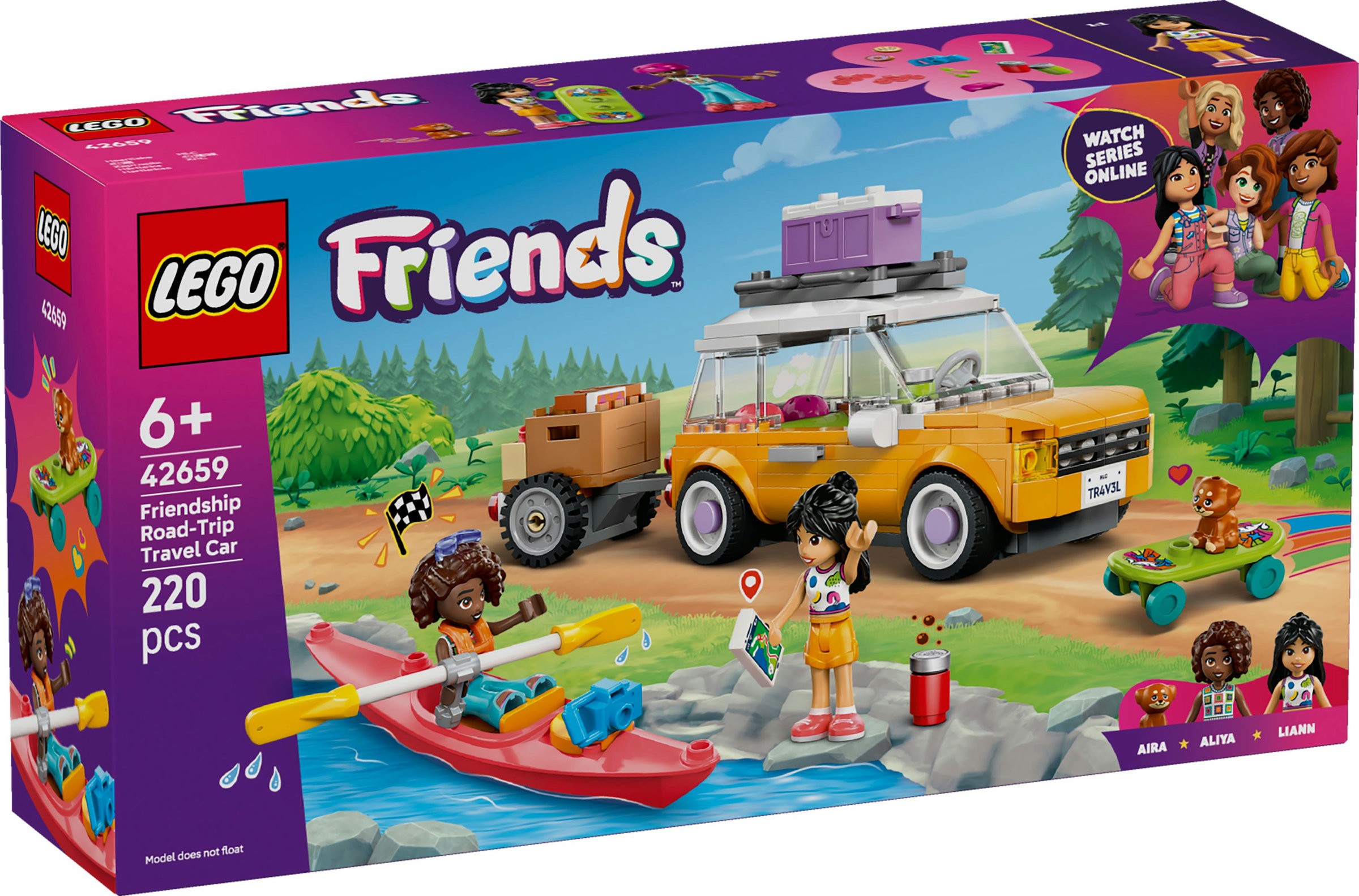 LEGO 42659 VIAGGIO IN AUTO CON IL CUCCIOLO FRIENDS