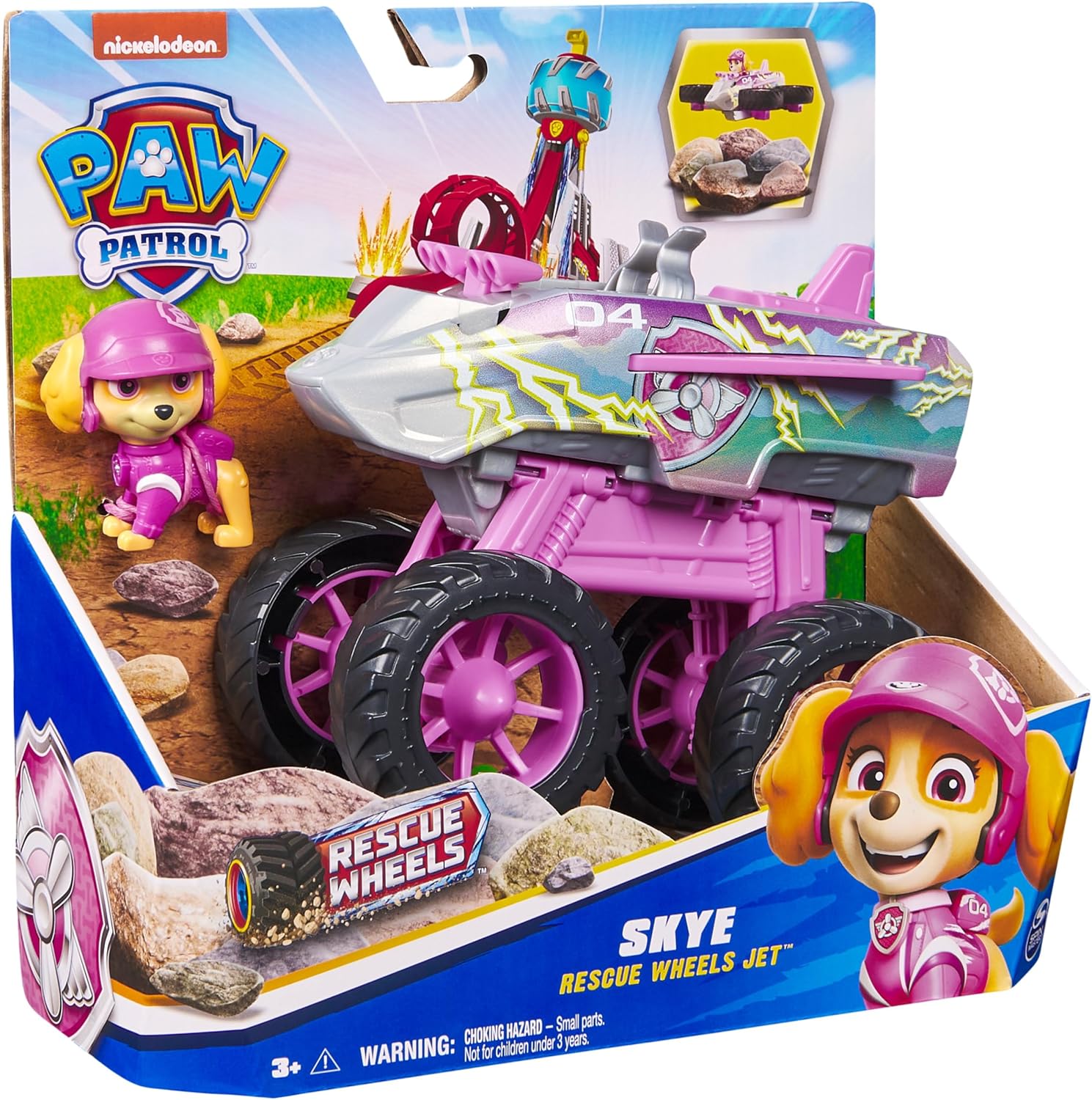 SPINMASTER 6069303 PAW PATROL VEICOLO RESCUE SKYE