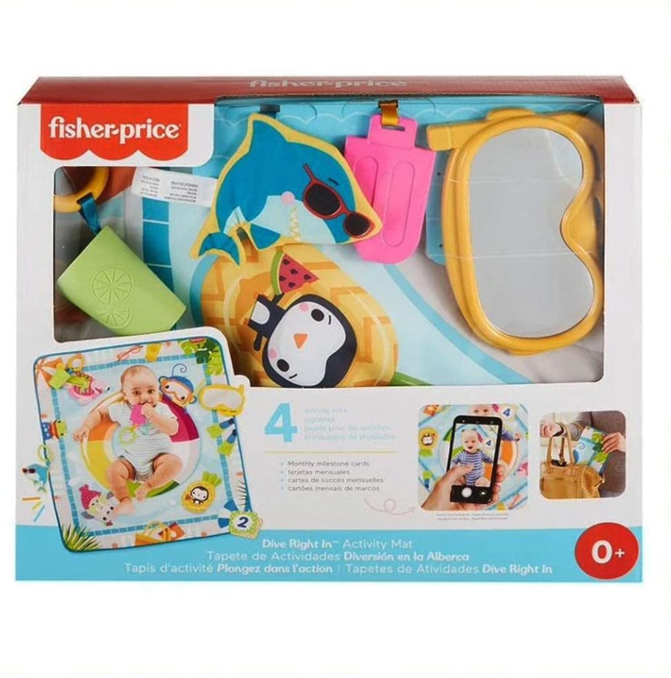 FISHER PRICE GRR44 TAPPETINO ATTIVITA IN  PISCINA