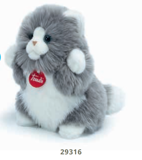 TRUDI 29316 PELUCHE FLUFFY GATTO