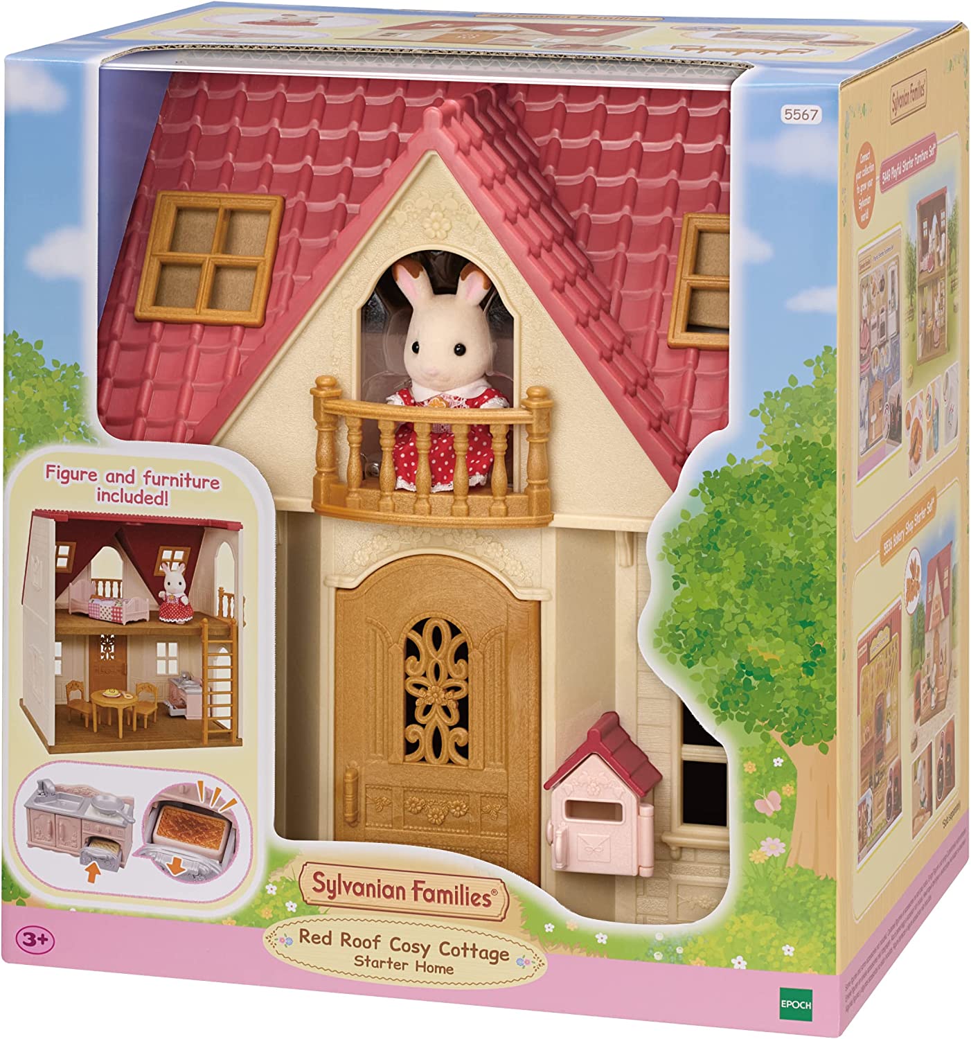 SYLVANIAN FAMILIES 5567 COSY COTTAGE STARTER HOME