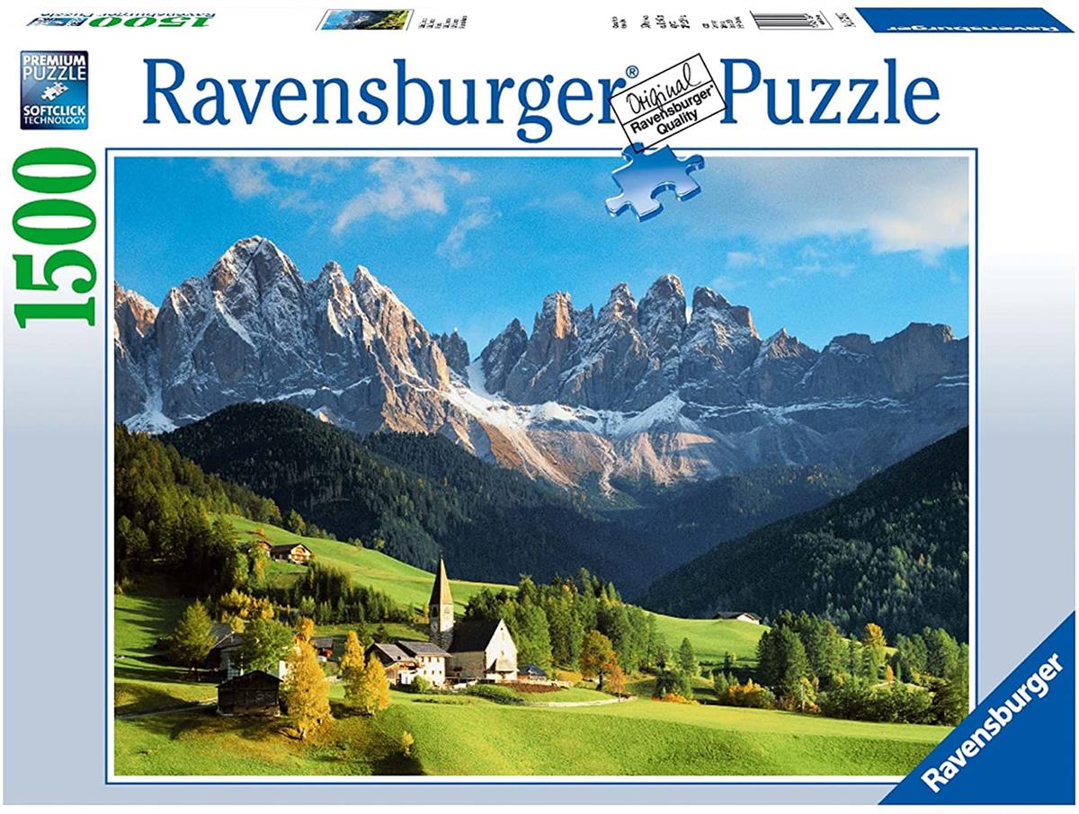 RAVENSBURGER 16269 PUZZLE DA 1500 PZ. VEDUTA DELLE DOLOMITI