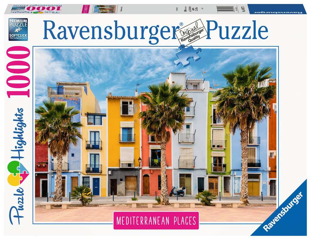 RAVENSBURGER 14977 PUZZLE DA 1000 PZ. MEDITERRANEAN SPAIN