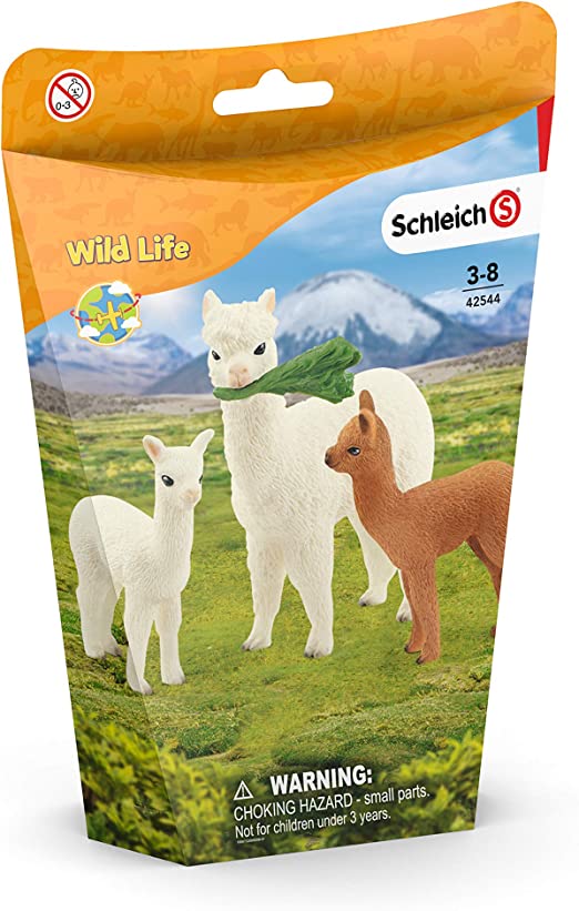 SCHLEICH 2542544 FAMIGLIA DI ALPACA