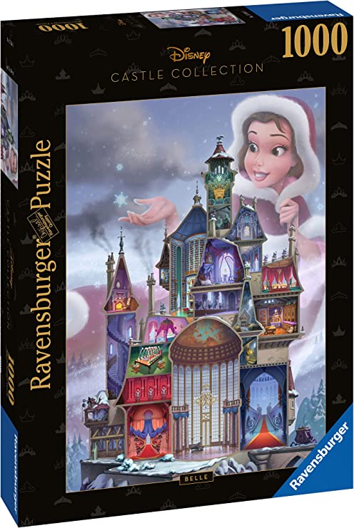 RAVENSBURGER 17334 PUZZLE DA 1000 PZ.DISNEY CASTLE BELLE