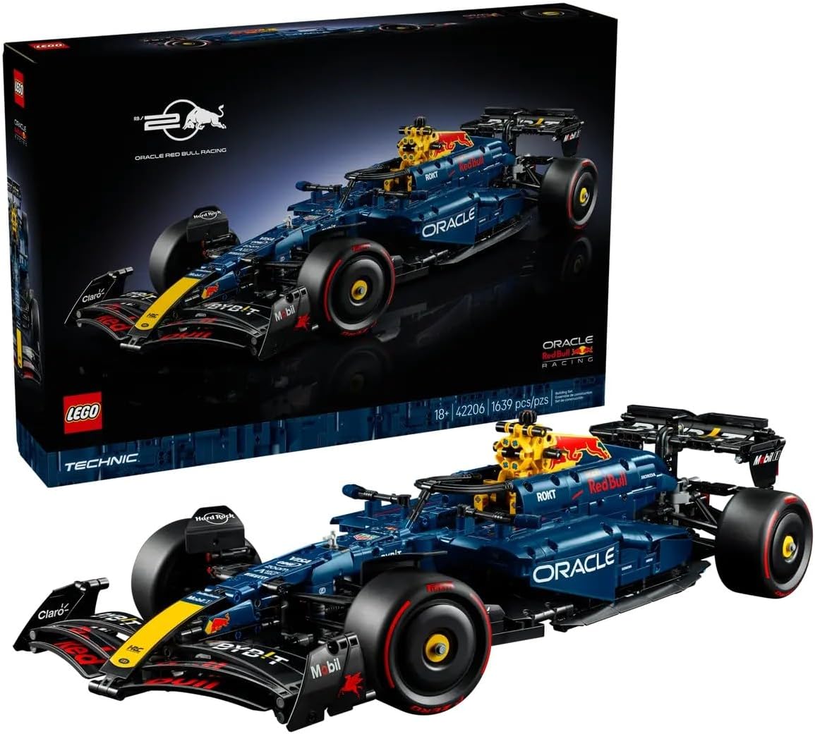 LEGO 42206 MONOPOSTO F1 ORACLE RED BULL RACINF RB20 ECHNIC