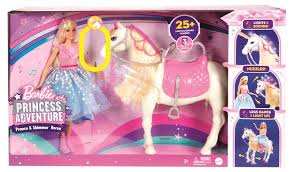 MATTEL GML79 BARBIE PRINCIPESSA CON CAVALLO